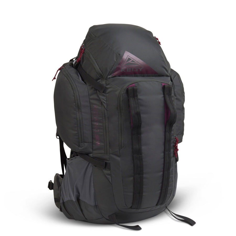 Asphalt/Blackout - Kelty Women's Redwing 50 backpack, front view