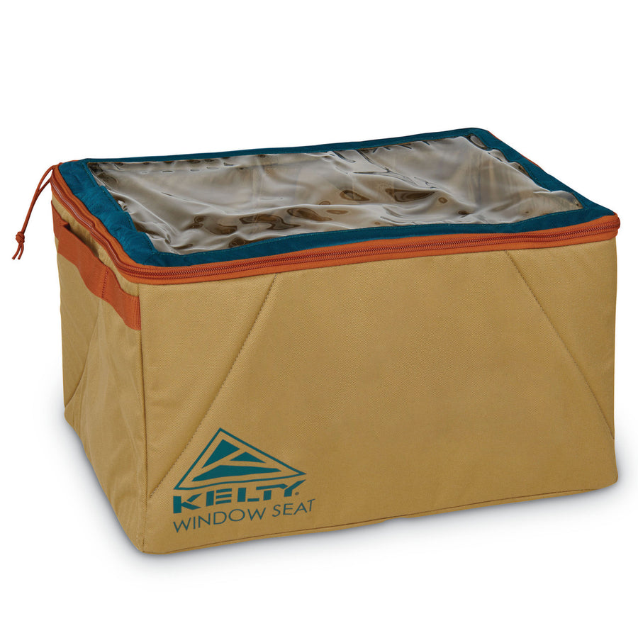 Kelty Window Seat storage bin, shown closed