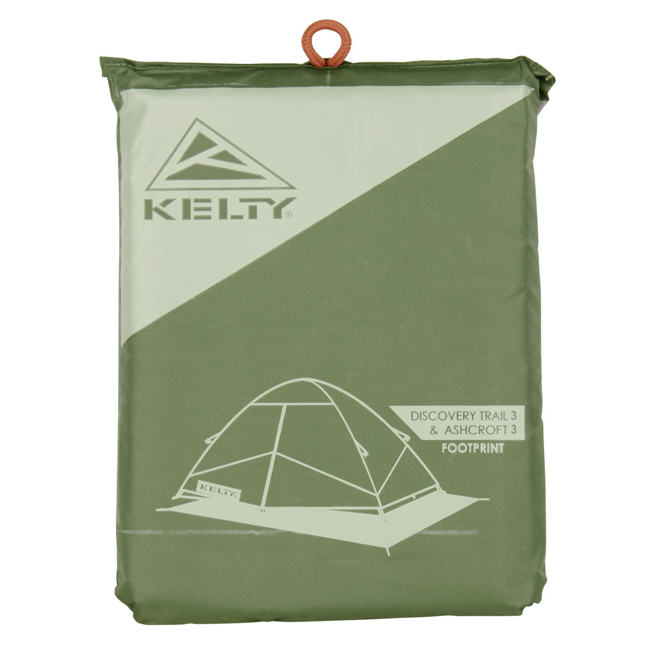 Kelty Discovery Trail 3 Footprint, shown packed in storage bag