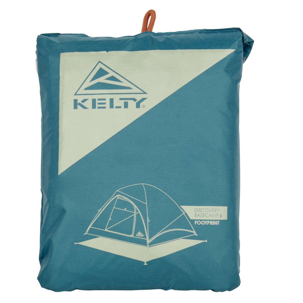 Kelty Discovery Basecamp 4 Footprint, shown packed in storage bag