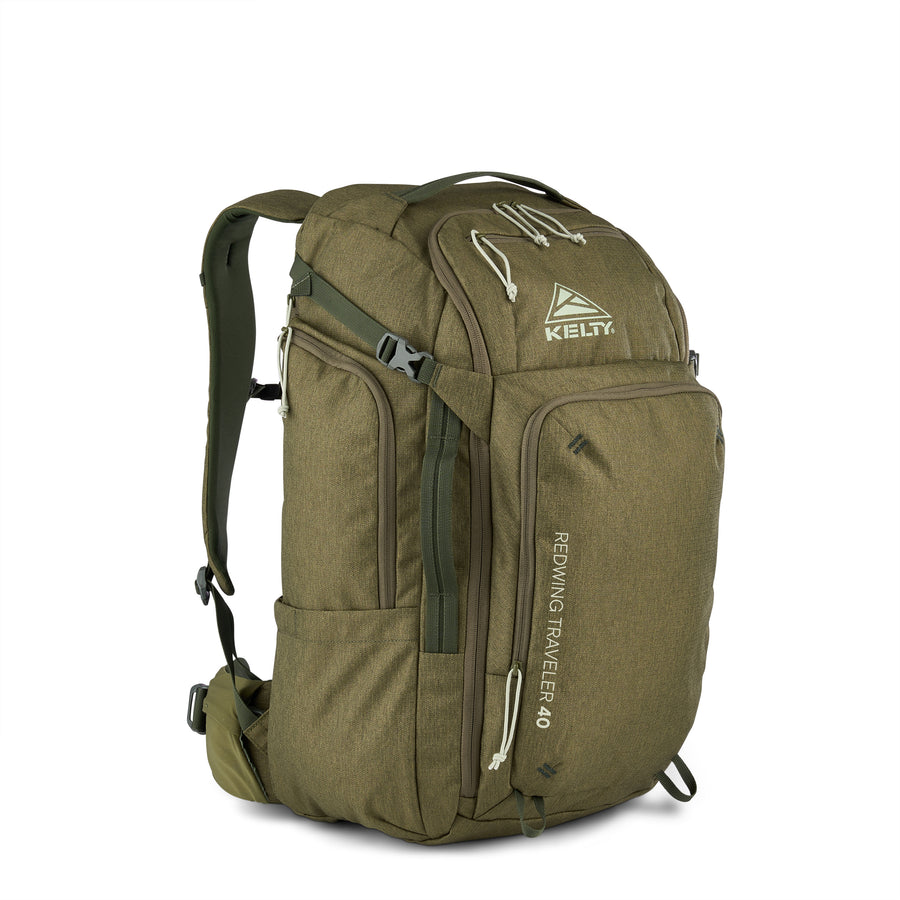 kelty backing pack Glendale 105L Backpack Duck Green/Gingerbread through access behind them Kelty Asher 85L Backpack Winter