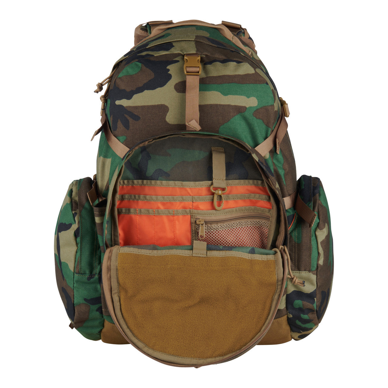 Woodland - Strike 2300 M81 backpack, open pocket