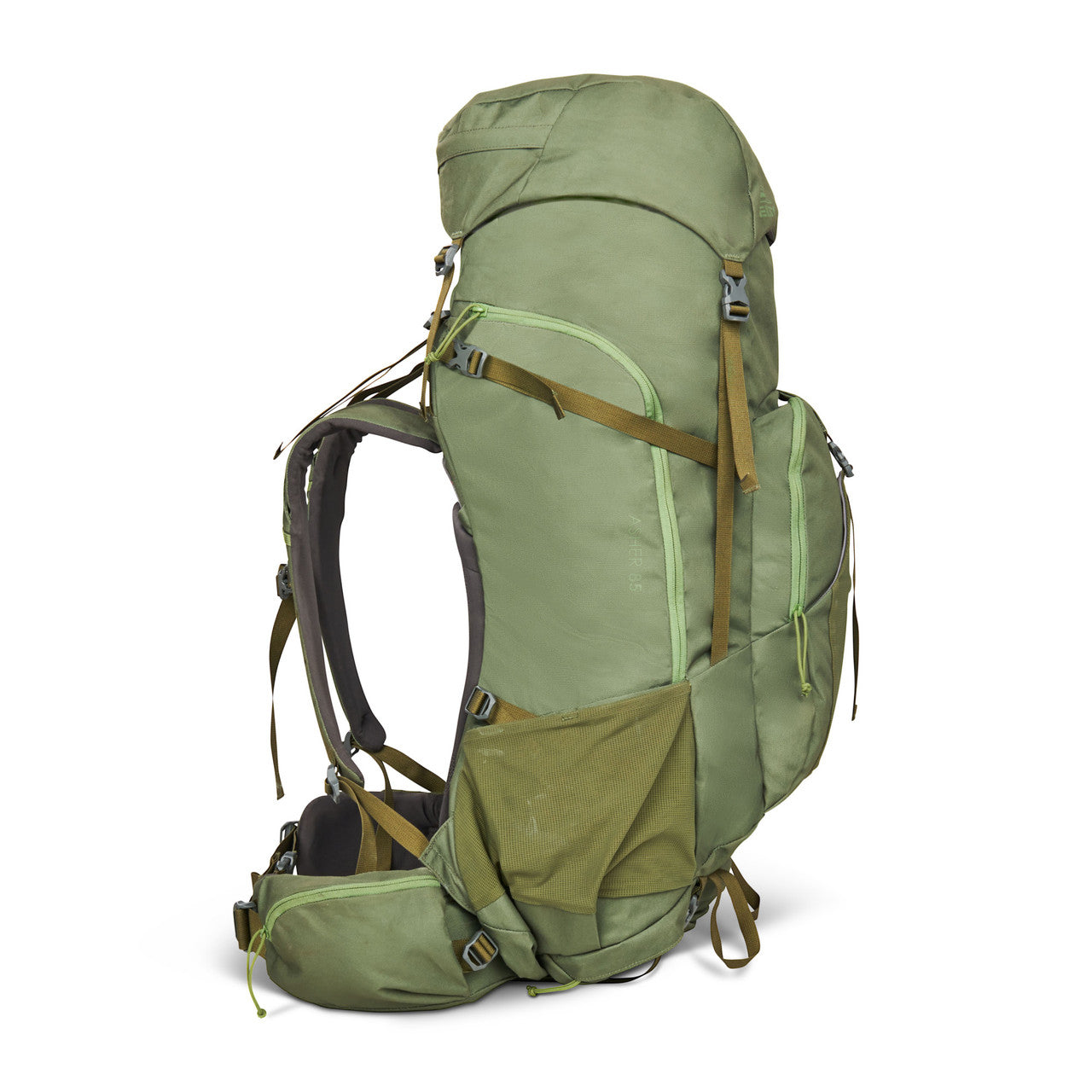 Kelty Asher 85L Backpack Beluga/Stormy Blue