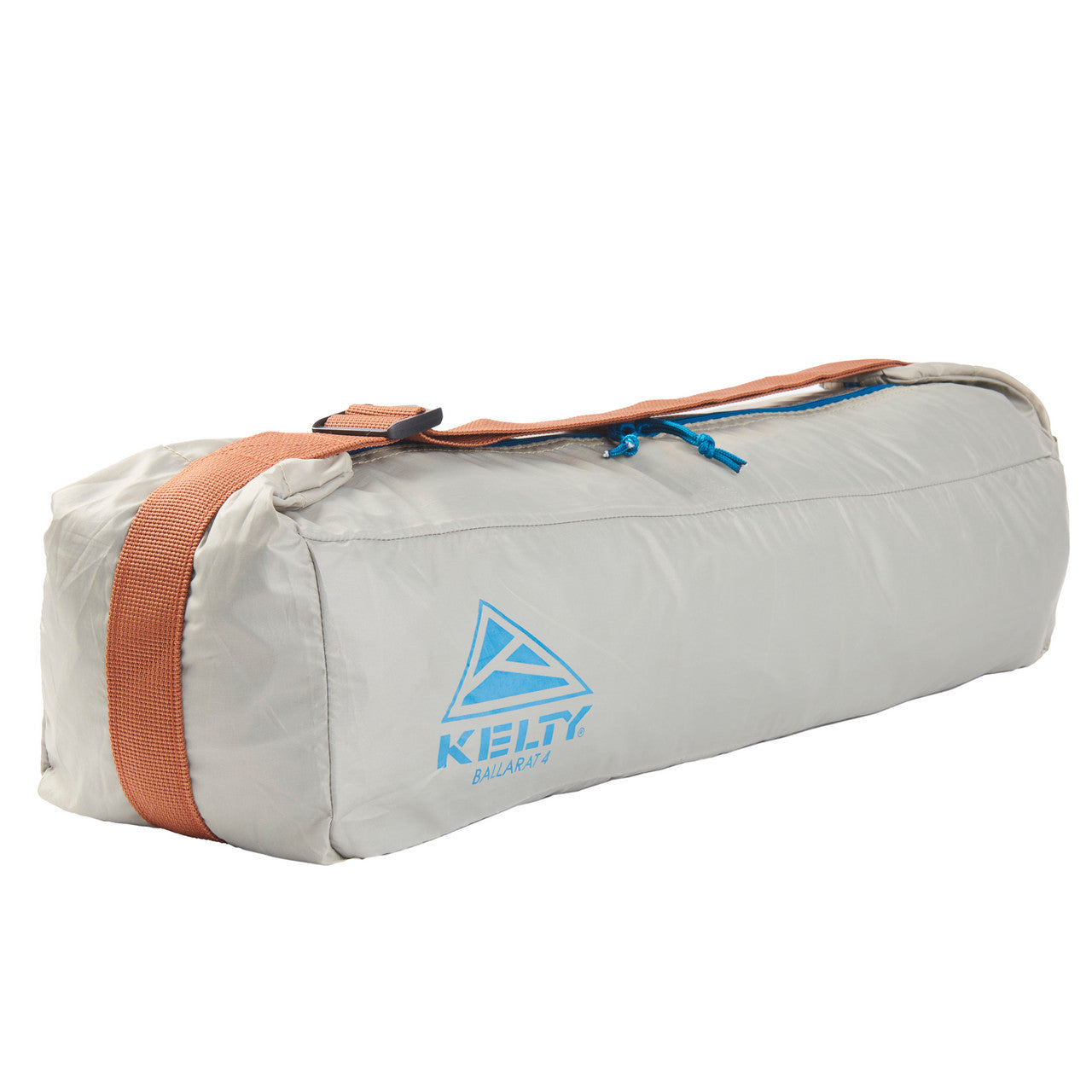 Kelty Ballarat 4 tent, shown packed in storage bag