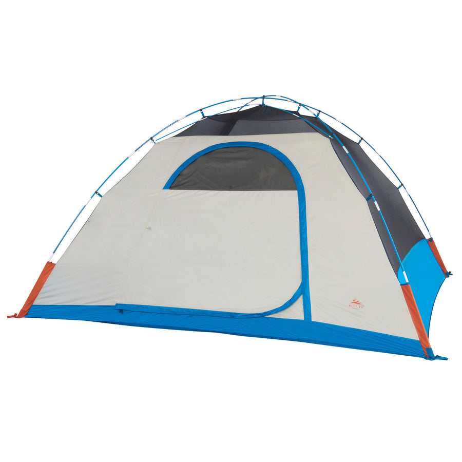 Kelty Ballarat 6 tent, front view, no fly