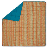 Stormy Blue/Melted Stripes - Kelty Biggie Blanket