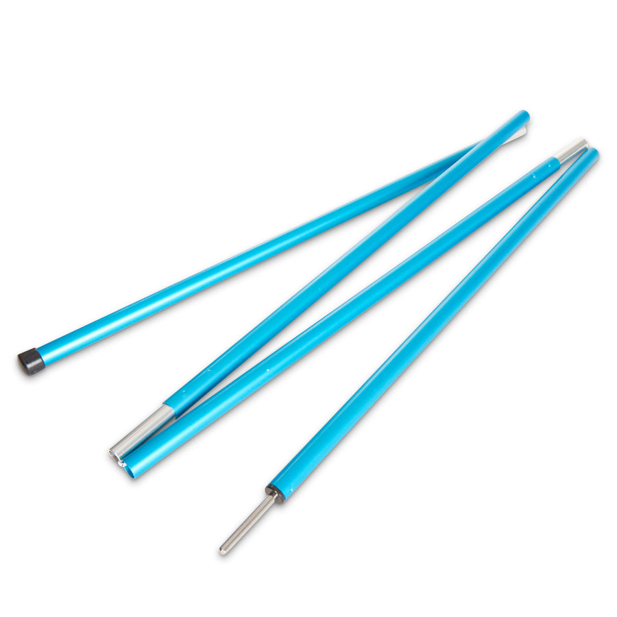 Kelty Staff Pole, blue, shown fully collapsed