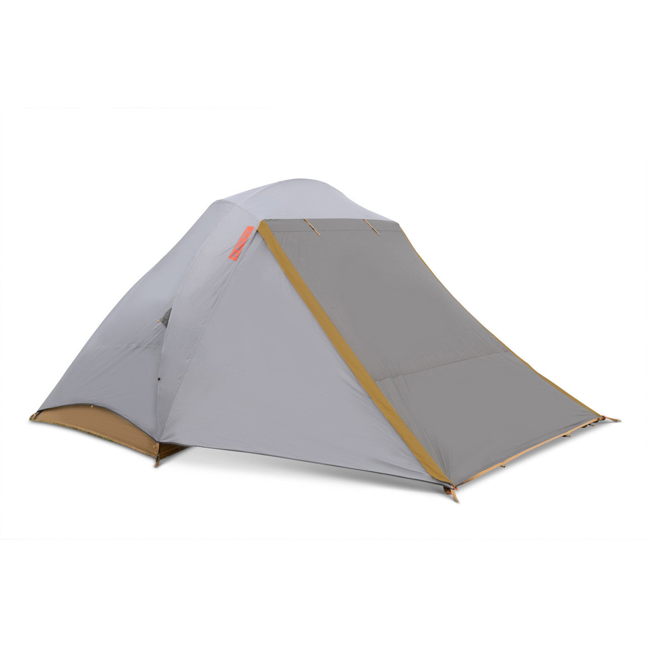 The extended awning turns into a massive vestibule when not connected to a car
