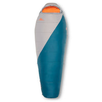Kelty Women's Cosmic Synthetic 20, gray/blue, shown fully zipped