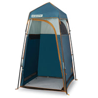 Iceberg Green/Deep Teal - Kelty Discovery H2Go Shelter, front view, with door open