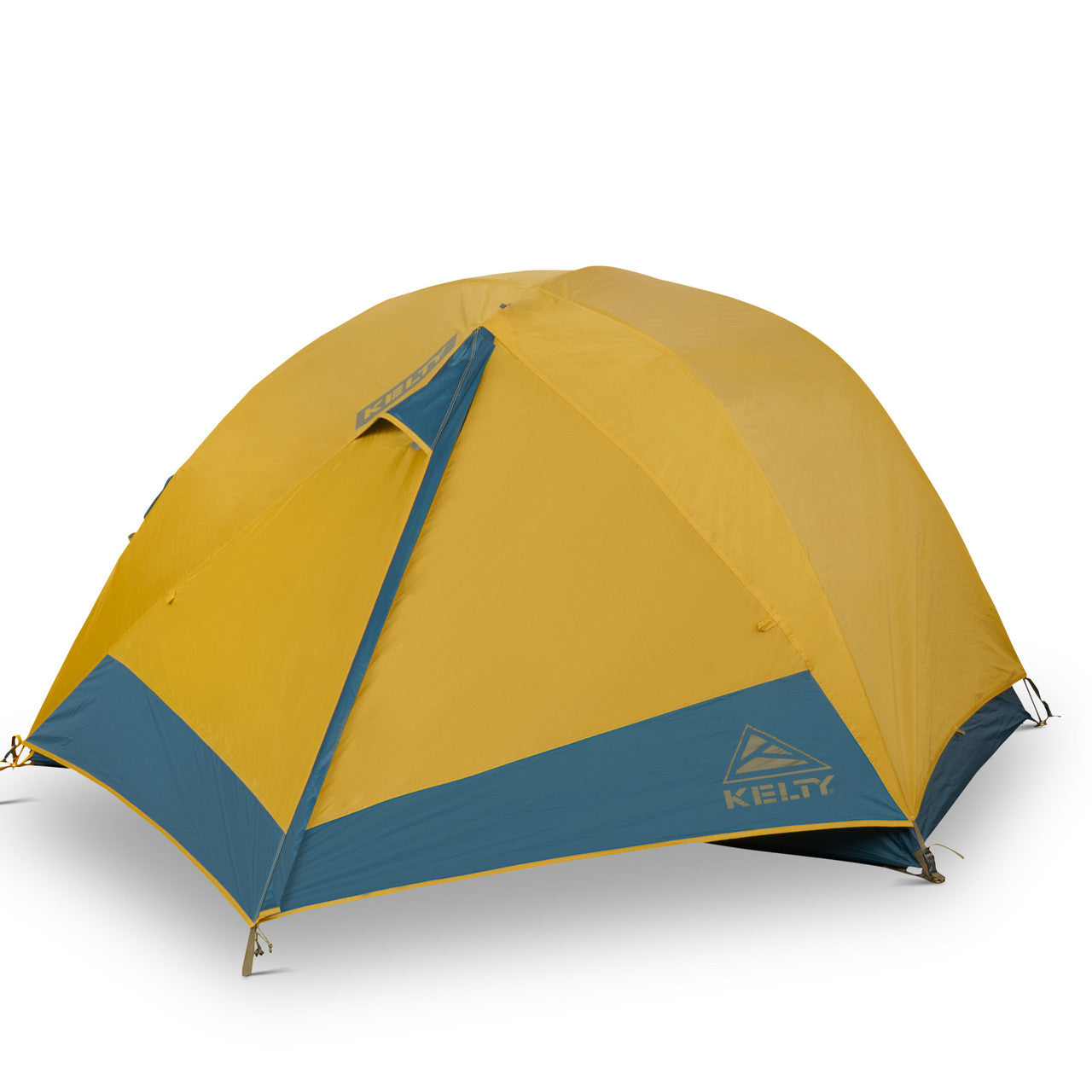 Kelty Far Out 2 tent, shown with fly attached and door closed