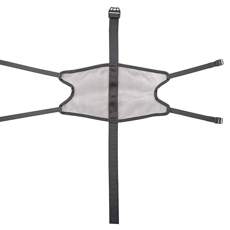 Kelty External Frame Mesh Band, light gray with dark grey webbing