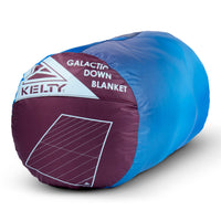 Kelty Galactic Down Blanket Grisaille/Atmosphere stuff sack
