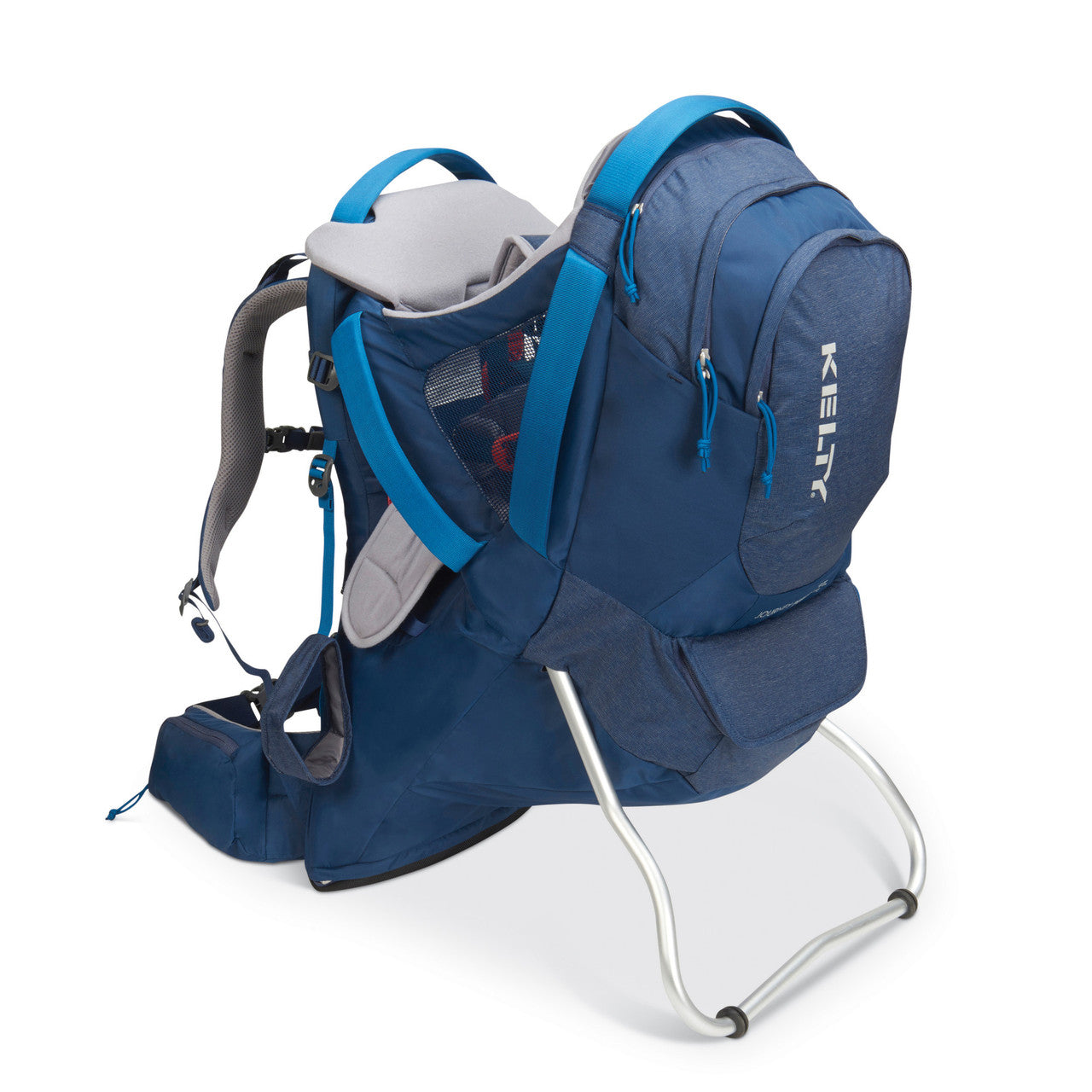 Insignia Blue - Kelty Journey PerfectFIT Signature child carrier backpack, front view