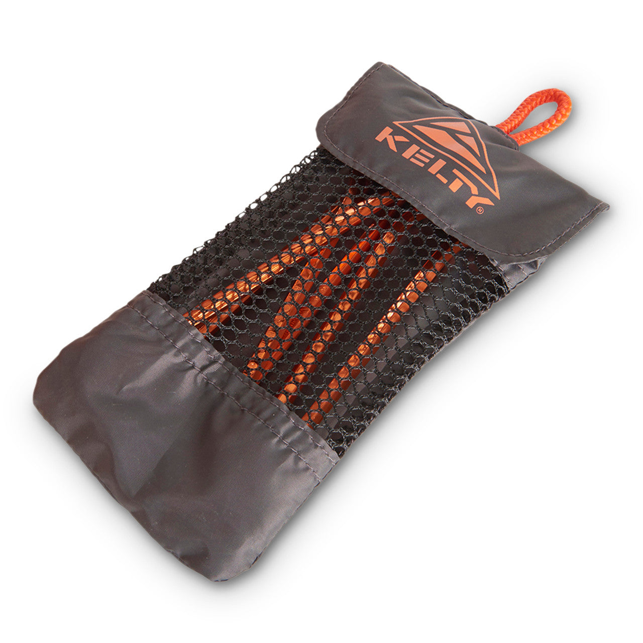 Kelty Feather Stakes, orange, set of 6, in storage bag