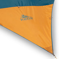 Close up of corner of Kelty Noah's Tarp 12