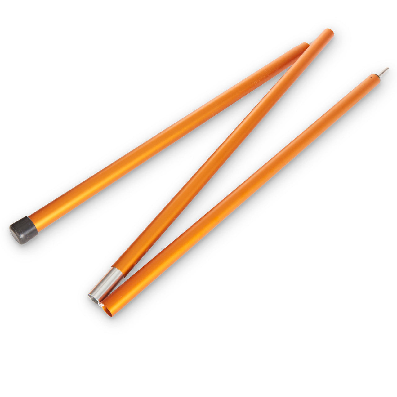 Kelty Adjustable Pole, orange, collapsed into 3 sections