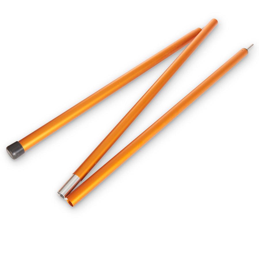 Kelty Adjustable Pole, orange, collapsed into 3 sections