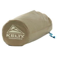 Kelty Tanglewood 2 tent, front view, shown packed in storage bag