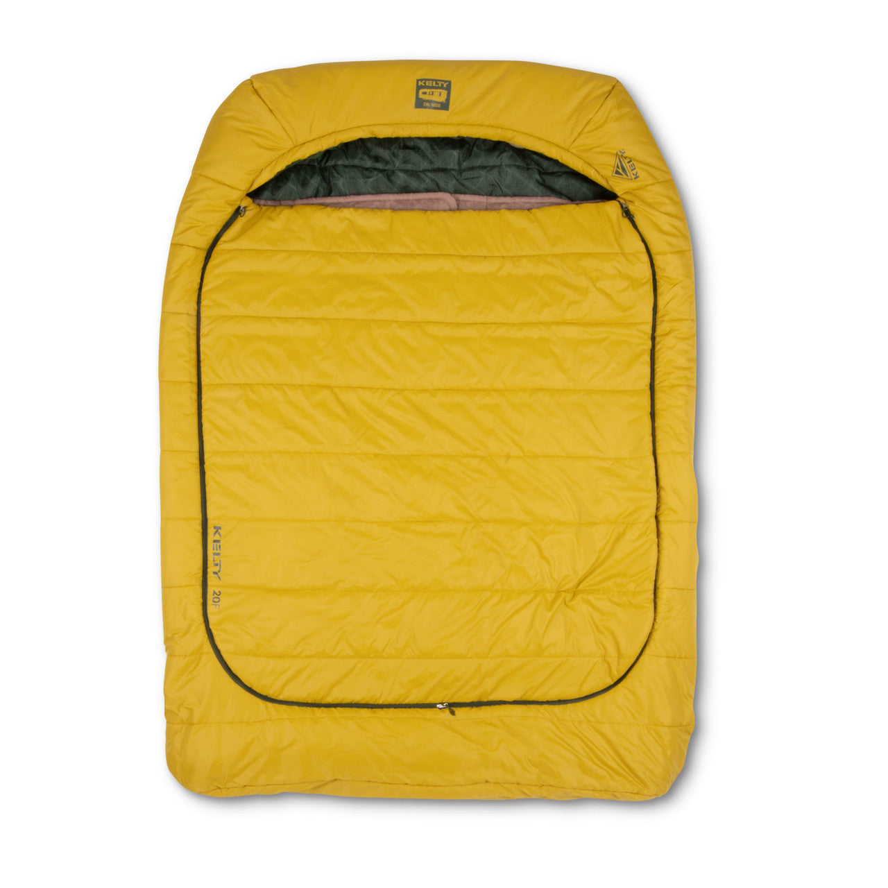 Olive Oil / Gamescape - Kelty Tru.Comfort Doublewide 20, shown fully closed