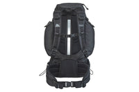 Kelty Redwing 50 Tactical backpack, rear view, showing padded shoulder straps and waistbelt