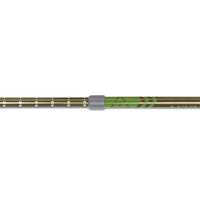 Close up of Kelty Upslope 2.0 trekking poles, showing twist-style locking mechanism
