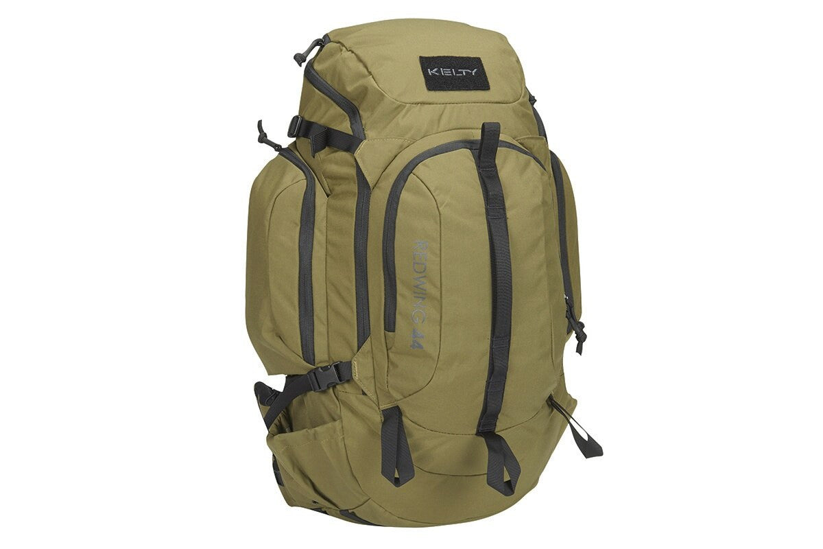 Khaki - Kelty Redwing 44 Tactical backpack, front view