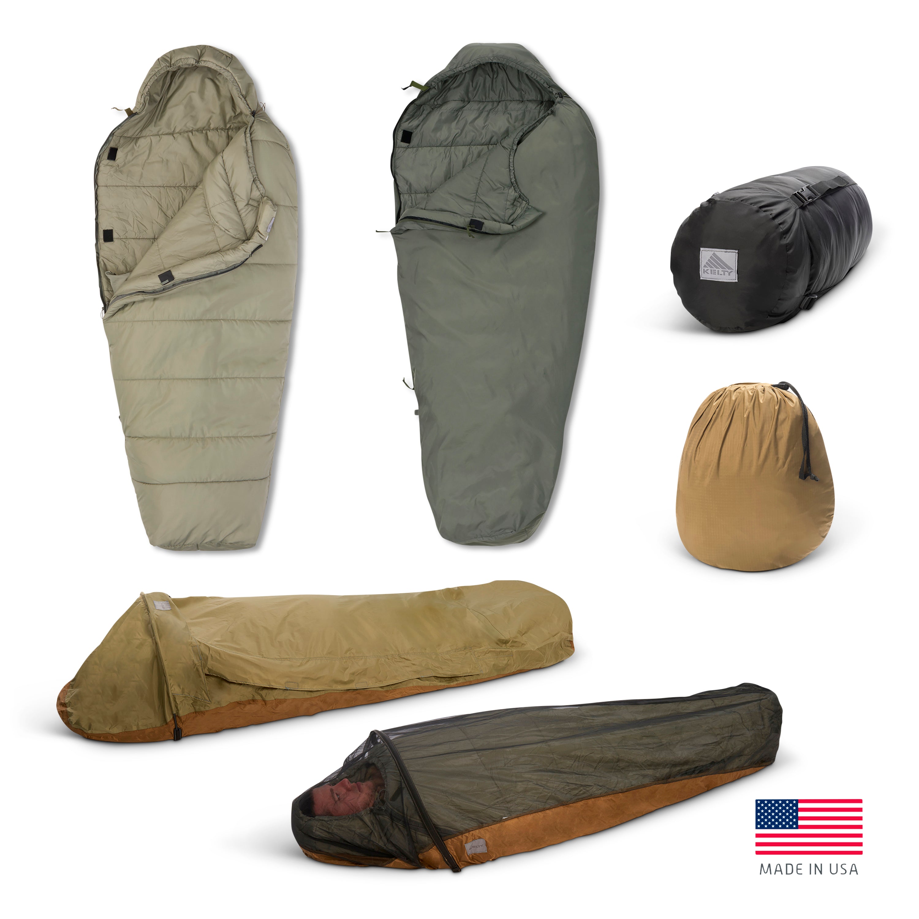 KELTY 寝袋 (Varicom Delta 30)(新品）アメリカ製 KELTY 寝袋 (Varicom Delta 30)(新品）アメリカ製 ケルティ